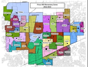 Frisco-Elementary-School-Map